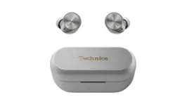 True Wireless Noise Cancelling Earphones with Multipoint Bluetooth®, AZ80, SILVER