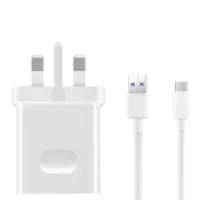 Huawei Super Fast Mains Charger + 5A USB-C Cable - White