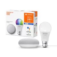 Google Nest Mini & Ledvance Smart+ Bluetooth B22D Rgbw Bulb