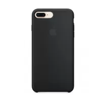 iphone 8 Plus Silicone Case - Black