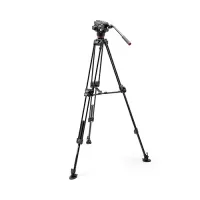 504X Fluid Video Head with 645 Fast Twin Alu Tripod