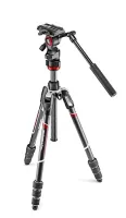 Befree live Carbon fibre tripod twist, video head