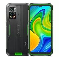 Blackview BV9200 66W Fast Charge + 30W Wireless Charge 6.6-Inch 120Hz Display 8+256GB Ruggedized Smartphone 8GB+256GB / Green