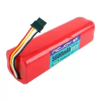 Replacing Li Battery 5600mAh 18650 Li Battery for Xiaomi Mi Smart Robot Vacuum Cleaner Robot - Orange