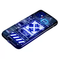 Smart Voice-Activated Luminous Phone Case, Anti-Fall Soft Frame Phone Protective Shell for iPhone 14 Pro Max