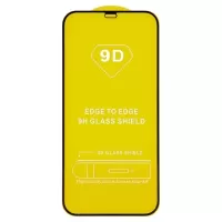 iPhone 11 Pro/XS 9D Full Cover Tempered Glass Screen Protector - Black Edge