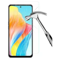 Oppo A1 Tempered Glass Screen Protector - Case Friendly - Clear