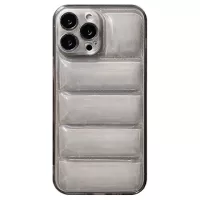 iPhone 13 Pro Max 3D Flexible TPU Case - Transparent Black