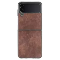 Samsung Galaxy Z Flip3 5G Coated Plastic Case - Brown