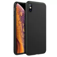 Anti-Fingerprint Matte iPhone XS Max TPU Case (Open Box - Excellent) - Black