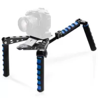 Walimex 17598 tripod Digital/film cameras 3 leg(s) Black, Blue