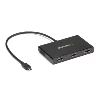 MSTCDP123HD StarTech.com 3-Port Multi Monitor Adapter - USB-C to 3x HDMI Video Splitter - USB Type-C to HDMI MST Hub - Dual 4K 30Hz or Triple 1080p - Thunderbolt 3 Compatible - Windows Only