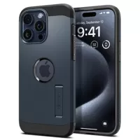 iPhone 15 Pro Spigen Tough Armor Mag Case - Metal Slate