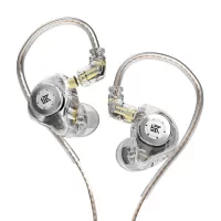 KZ EDX Pro in-Ear Stage Monitor Headphone Dual Magnetic Dynamic Unit Earphone (No Mic)
