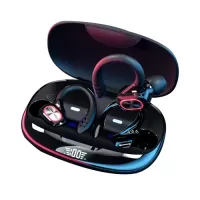 True Wireless Stereo BT 5.0 Earphones Chargeable Stereo Sound Earbuds -Touch-control