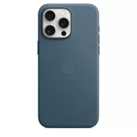 iPhone 15 Pro Max Apple FineWoven Case with MagSafe MT4Y3ZM/A - Pacific Blue