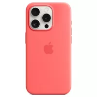 iPhone 15 Pro Max Apple Silicone Case with MagSafe MT1V3ZM/A - Guava