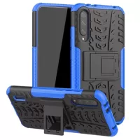 Anti-Slip Xiaomi Mi A3, Mi CC9e Hybrid Case with Stand - Blue / Black