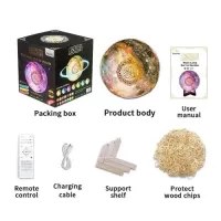 New Style QB512 Muslim Gift The Koran Three Dimensional BT Speaker Moon Light Player