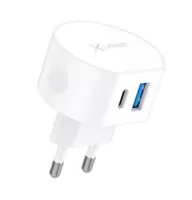 XLayer 218968 mobile device charger White Indoor