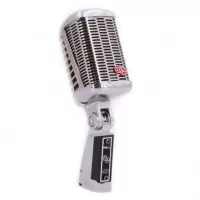 CAD Live A77 USB Supercardioid Large Diaphragm Dynamic Side Address Microphone - Chrome