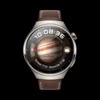 HUAWEI WATCH 4 Pro LTE 2GB+32GB Titanium Case Dark Brown Leather Strap