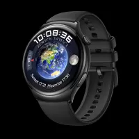 HUAWEI WATCH 4 LTE 2GB+32GB Black Steel Case Black Fluoroelastomer Strap