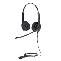 Jabra Biz 1500 Duo QD Headset Head-band Black 1519-0154