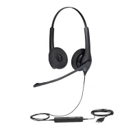 Jabra Biz 1500 Duo USB Headset Head-band USB Type-A Black 1559-0159