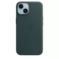 Apple iPhone 14 Leather Case with MagSafe - Forest Green