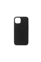 eSTUFF Black silk-touch silicone case for iPhone 13 mini mobile...