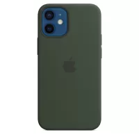 Apple iPhone 12 mini Silicone Case with MagSafe - Cypress Green