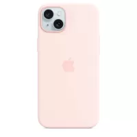 Apple iPhone 15 Plus Silicone Case with MagSafe - Pink