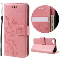 iPhone 7/8/SE (2020)/SE (2022) Butterfly Series Wallet Case - Pink