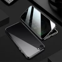 iPhone 7/8/SE (2020)/SE (2022) R-Just Magnetic Case with Tempered Glass - Black
