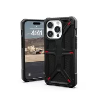 iPhone 15 Pro UAG Monarch Kevlar Hybrid Case - Black