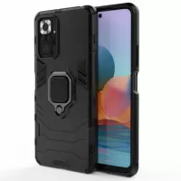 Xiaomi Redmi Note 10 Pro Hybrid Case with Ring Holder - Black
