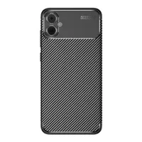 Samsung Galaxy A05 Beetle Carbon Fiber TPU Case - Black