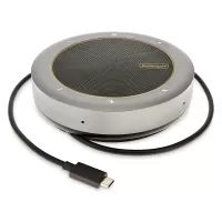 StarTech.com USB-C Speakerphone Docking Station, Mini Portable...