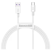 Baseus Superior Series USB-C Data & Charging Cable (Bulk) - 66W, 2m - White