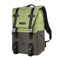 K&F CONCEPT Camera Backpack Camera Bag 20L Large Capacity Camera Case with 15.6 Inch Laptop Compartment Tripod Holder Rain Cover