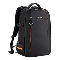 K&F CONCEPT 18L Camera Backpack Waterproof Camera Bag Camera Case with 15.6 Inch Laptop Compartment Tripod Holder