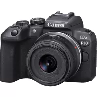 Canon EOS R10 Mirrorless Digital Camera with RF-S 18-45mm STM Lens - 2 Year Warranty - Next Day Delivery
