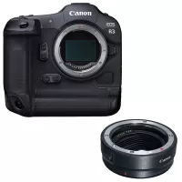 Canon EOS R3 Mirrorless Digital Camera (Body Only) + EF-EOS R mount adapter - 2 Year Warranty - Next Day Delivery