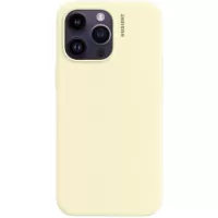 iPhone 14 Pro Max Nudient Base Silicone Case - Yellow