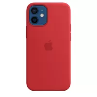 Apple iPhone 12 mini Silicone Case with MagSafe - (PRODUCT)RED