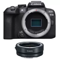 Canon EOS R10 Mirrorless Digital Camera (Body Only) + EF-EOS R mount adapter - 2 Year Warranty - Next Day Delivery