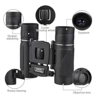Lightweight Mini Binoculars Foldable Pocket Binoculars for Adults Kids Bird Opera Watching Sightseeing Hiking Travel Concert Theater