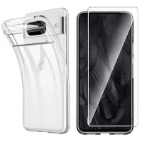 Google Pixel 8 Pro Saii 2-in-1 TPU Case & Tempered Glass Screen Protector