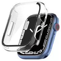 Apple Watch Series 8/7 Case with Tempered Glass Screen Protector - 41mm - Clear